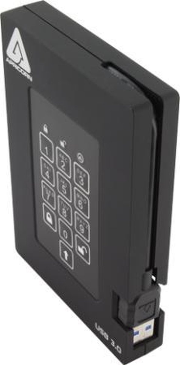 Apricorn Padlock Fortress - Fips Validated, 2Tb Usb 3.0 externe opslag - afbeelding 6