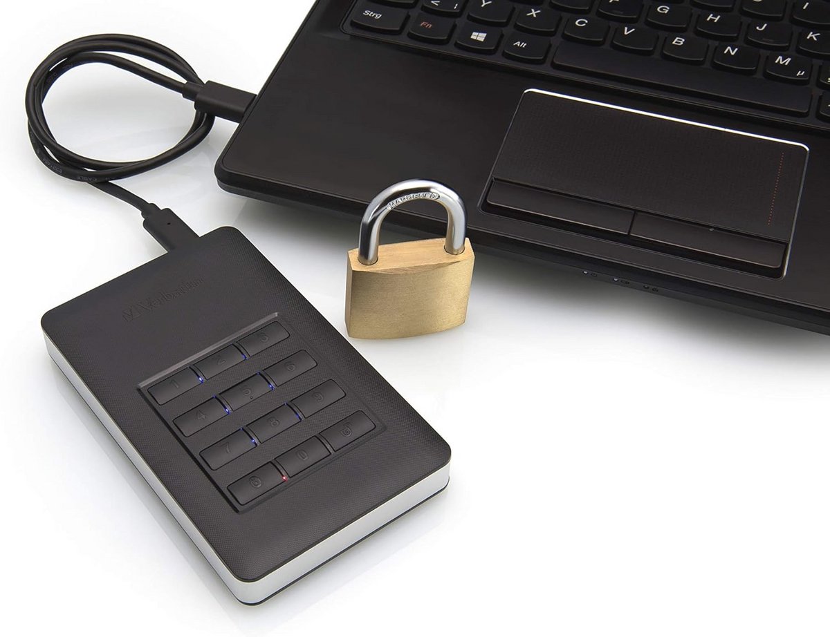 Verbatim Store 'n' Go Secure Portable HDD with Keypad Access 1TB - afbeelding 2