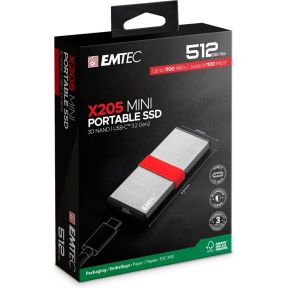 X205 Mini Portable SSD 512GB USB-C 3.2 Gen2 - afbeelding 6