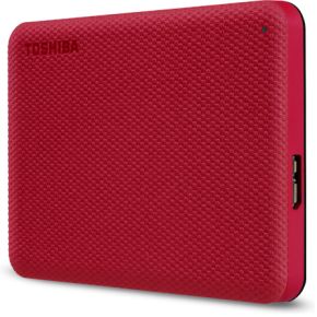 Toshiba Canvio Advance Red 1 TB USB 3.2 Gen 1 Portable Hard Drive - afbeelding 3