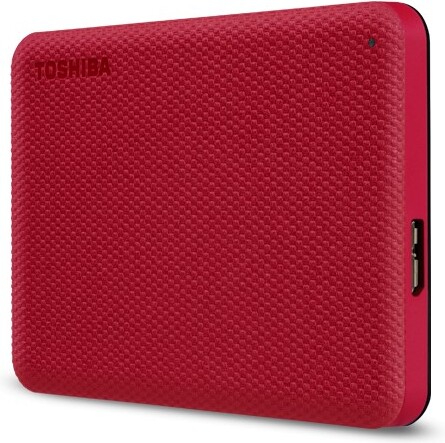 External hard drive toshiba canvio adva 774708 3 orig - External Toshiba Canvio Advance externe harde 4TB Externe HDD (Red)