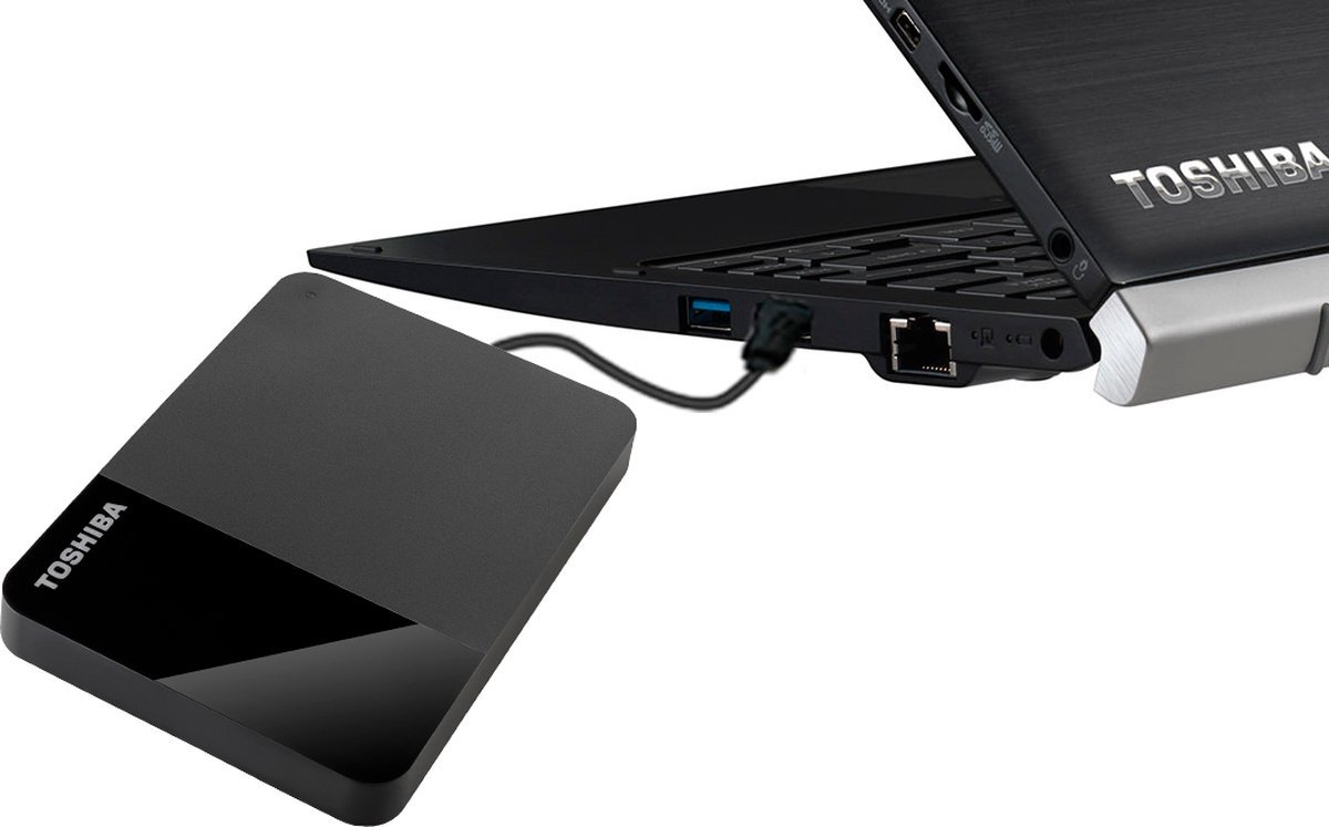 External External Hard Drive Toshiba Canvio Ready Black 2 Tb Usb 3.2 Gen 1