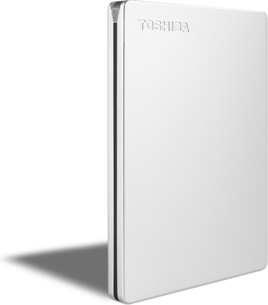 External Hard Drive Toshiba Canvio Slim Silver 2 Tb externe opslag - afbeelding 6
