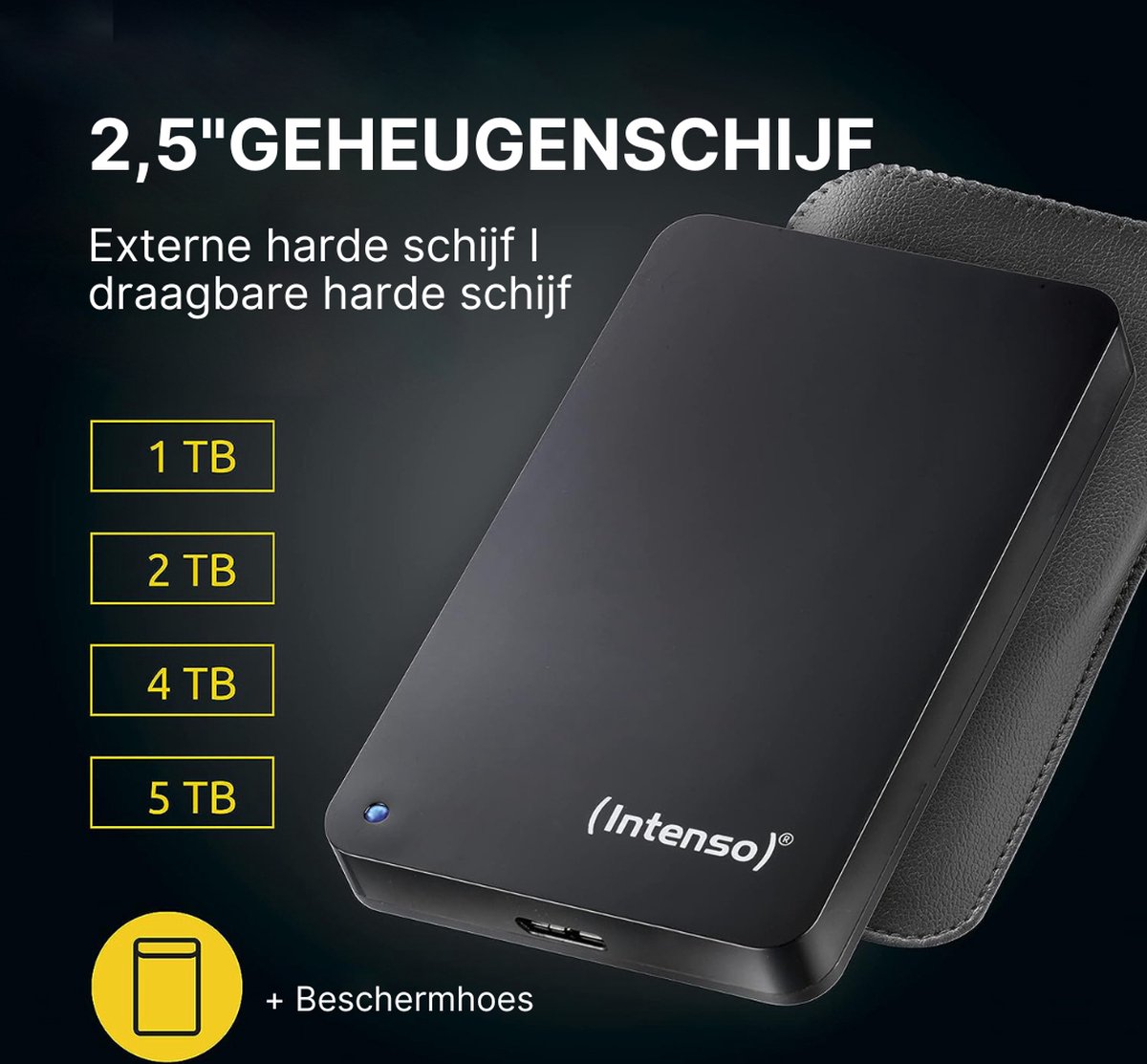 Harde Schijf Extern - Externe Harde Schijf 5 Tb Multifunctioneel - Harde Schijf externe opslag - afbeelding 2