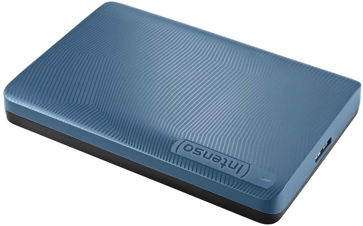 Intenso Intenso 2,5 Inch Memory Safe 2Tb - Portable Externe Hdd – 2Tb – Usb 3.2 - Inclusief Ashampoo Backup Software - Blauw