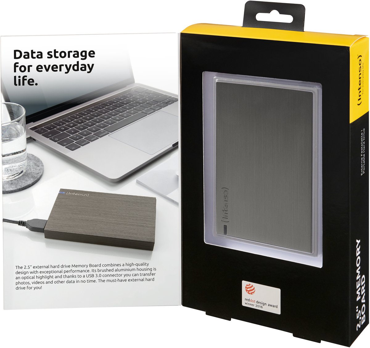 Intenso International GmbH (Intenso) 2,5Inch Memory Board 2 Tb - Portable Externe Hdd - 2Tb - Usb 3.0 externe opslag - afbeelding 5