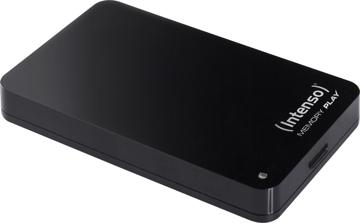 Intenso Intenso Memory Play 2 Tb Externe Harde Schijf (2.5 Inch) Usb 3.2 Gen 1 (Usb 3.0) Zwart 6021480