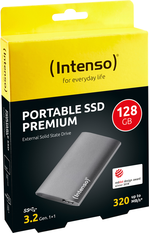 Intenso portable ssd premium 128 gb ex 5 orig - Intenso External SSD Premium 128GB USB 3.2 Gen 1 320MB/s Lezen