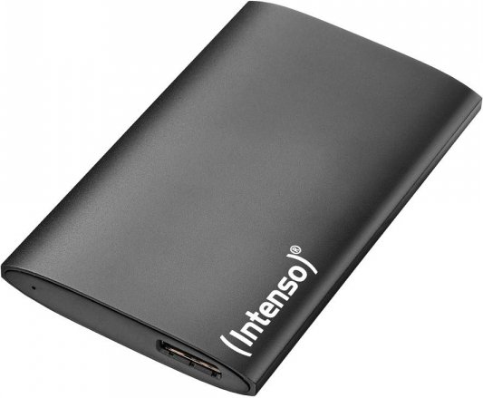 Intenso (Intenso) Portable Ssd Premium 2 Tb Externe Ssd - 2Tb - Usb 3.2 - Zwart Aluminium