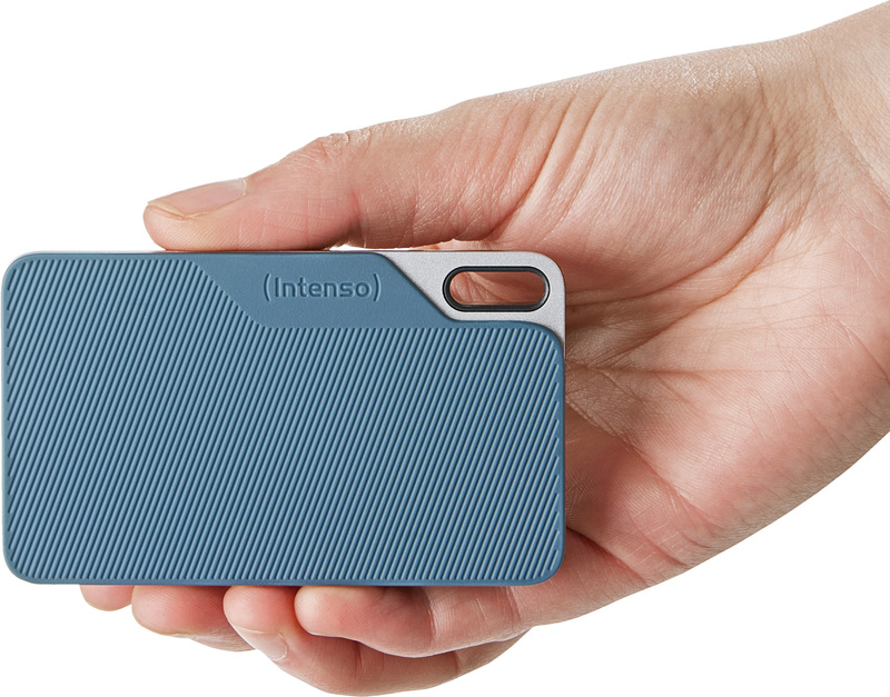 Intenso rugged portable ssd tx100 1tb 4 orig - Intenso TX100 Portable USB 3.2 Gen 1 1TB Externe SSD (Grey-Blue)