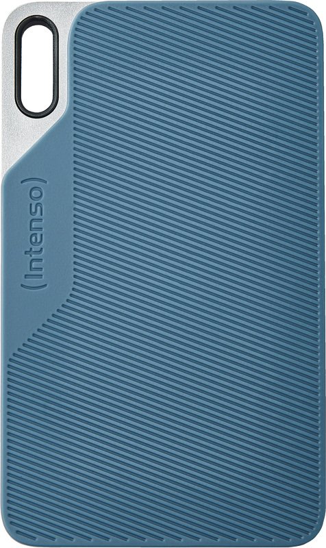 Intenso (Intenso) Rugged Portable Ssd Tx100 1Tb - Usb 3.2 5 Gbit/S - Schokbestendig - Grijs/Blauw (3826460)