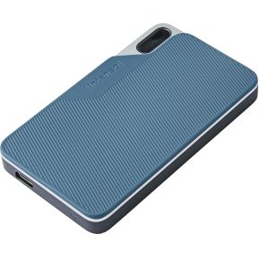 TX100 250GB Portable SSD USB 3.2 Gen 1 (500MB/s) Grey-blue - afbeelding 2