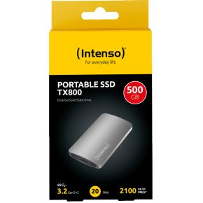 TX800 500GB USB 3.2 Gen 2x2 Portable SSD Antraciet - afbeelding 4