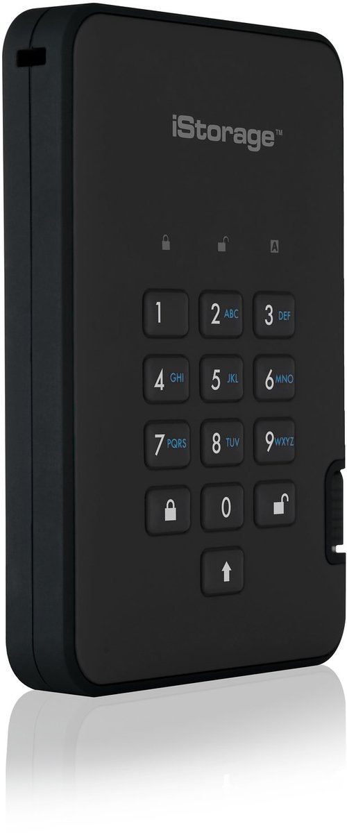 Istorage Diskashur 2 - Externe Harde Schijf - 500 Gb - Cijfercode - Zwart externe opslag - afbeelding 5