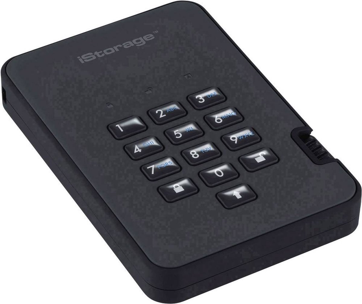 Istorage Diskashur 2 - Externe Harde Schijf - 500 Gb - Cijfercode - Zwart externe opslag - afbeelding 6