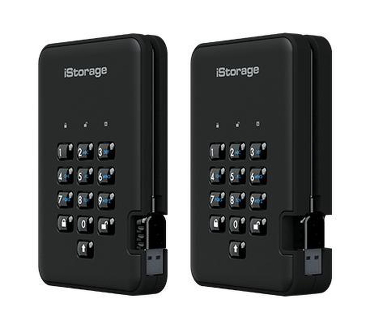 Istorage Diskashur 2 - Externe Harde Schijf - 5000 Gb - Cijfercode - Zwart externe opslag - afbeelding 6