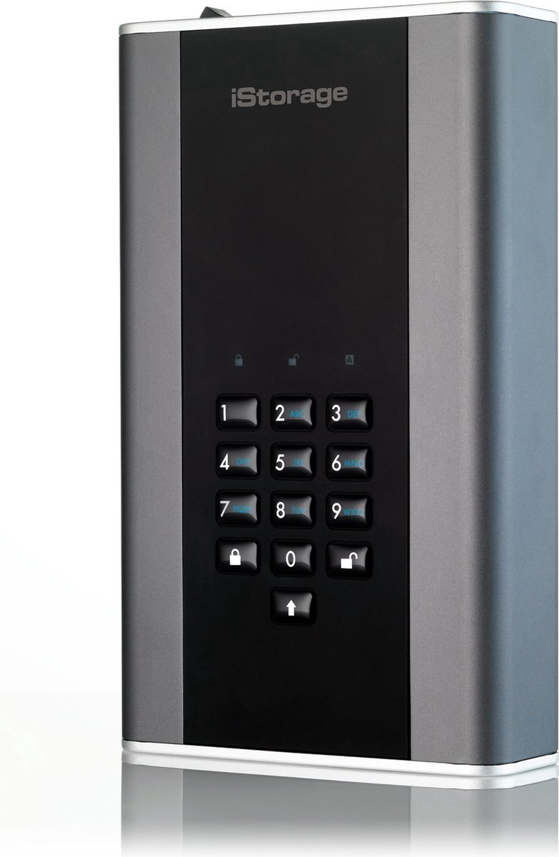 Istorage Diskashur Dt2 - Externe Harde Schijf - 22 Tb - Zwart - Grafiet externe opslag - afbeelding 2