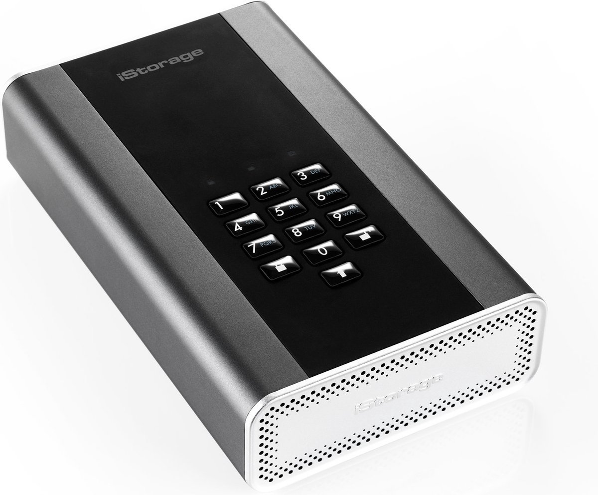 Istorage Diskashur Dt2 - Externe Harde Schijf - 22 Tb - Zwart - Grafiet externe opslag - afbeelding 3