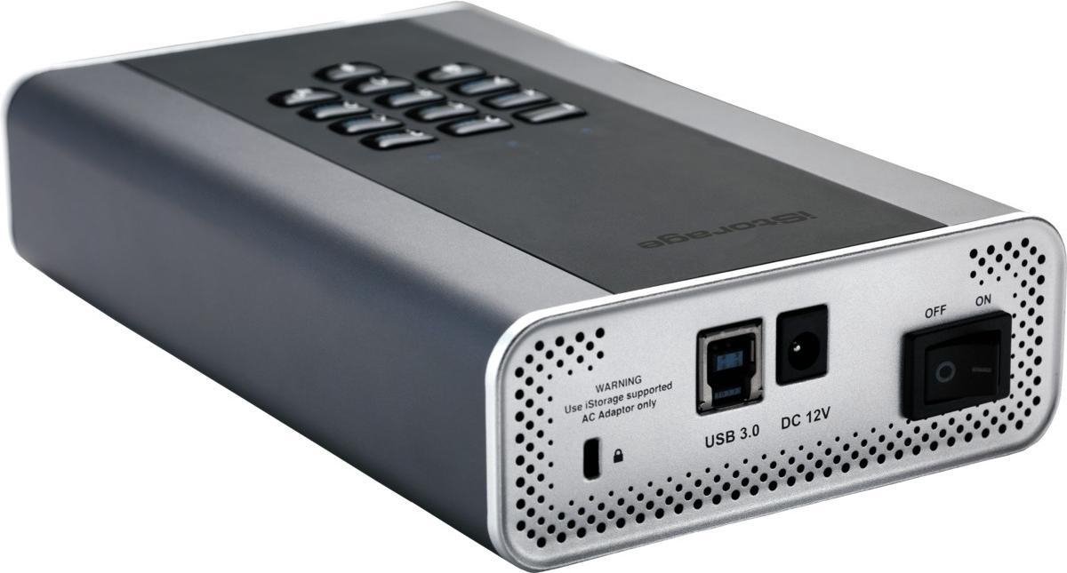 Istorage Diskashur Dt2 - Externe Harde Schijf - 18 Tb - Zwart - Grafiet externe opslag - afbeelding 9