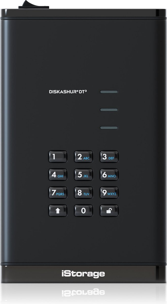 iStorage diskAshur DT3 Encrypted External Hard Drive 18TB