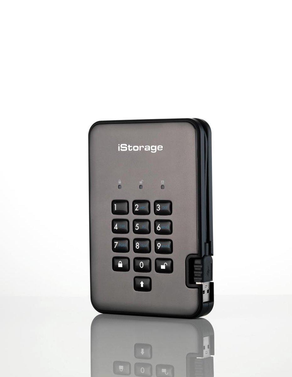 Istorage Diskashur Pro2 1000Gb Zwart, Grafiet Externe Harde Schijf externe opslag - afbeelding 6