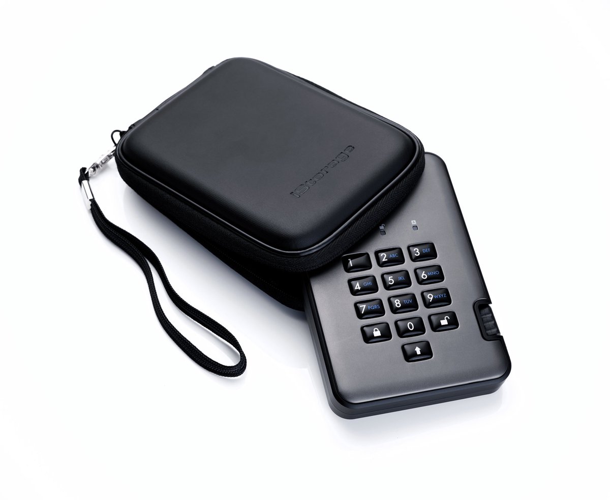 Istorage Diskashur Pro2 2000Gb Zwart, Grafiet Externe Harde Schijf externe opslag - afbeelding 2