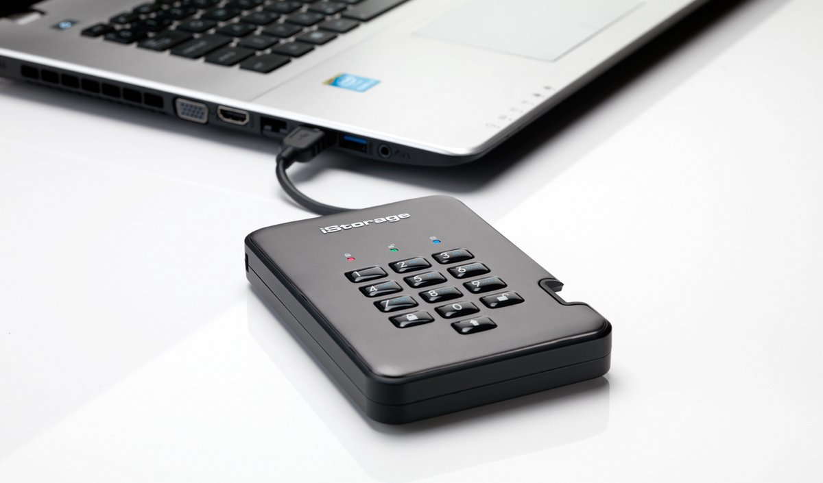 Istorage Diskashur Pro2 2000Gb Zwart, Grafiet Externe Harde Schijf externe opslag - afbeelding 7