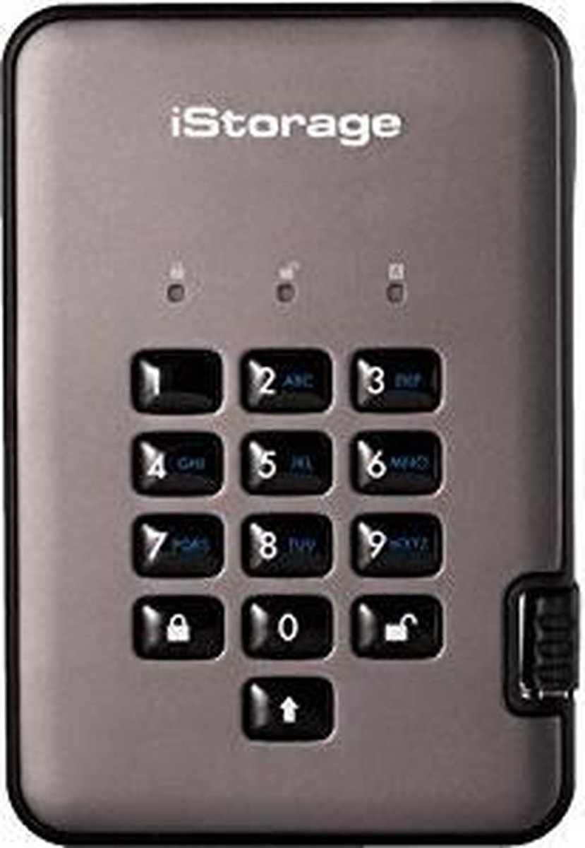 Istorage Diskashur Pro2 5000Gb Zwart, Grafiet Externe Harde Schijf externe opslag - afbeelding 6