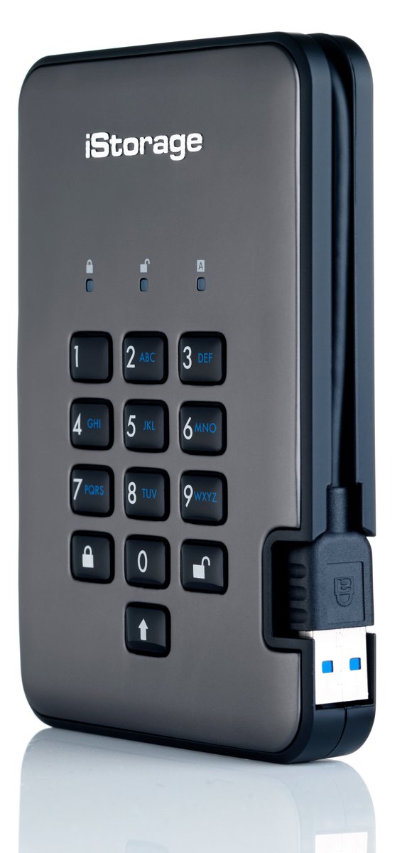 Istorage Diskashur Pro2 - Externe Harde Schijf - 500 Gb - Cijfercode - Zwart - externe opslag - afbeelding 7