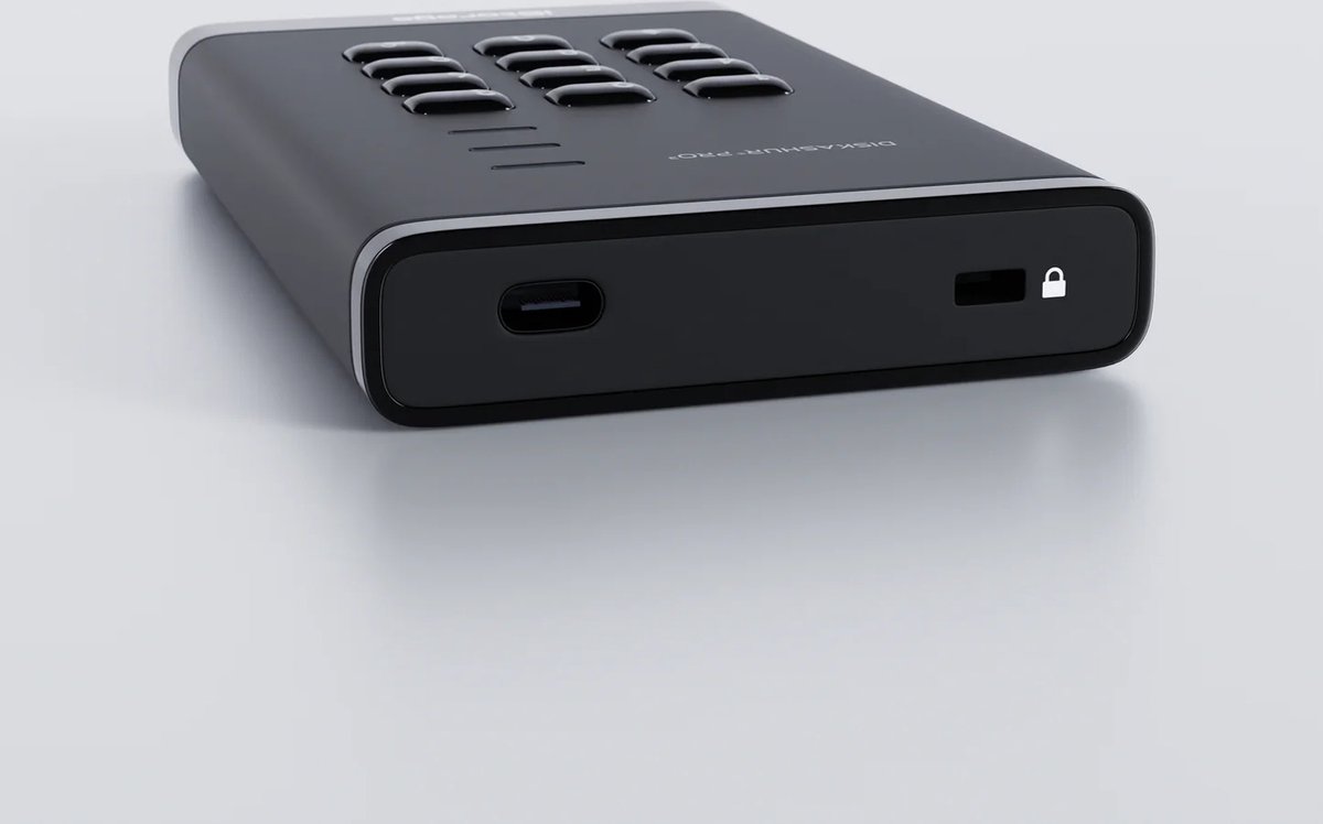 Istorage Diskashur Pro3 Hdd – Externe Harde Schijf – 5Tb – Usb – 256-Bit – Zwart externe opslag - afbeelding 3