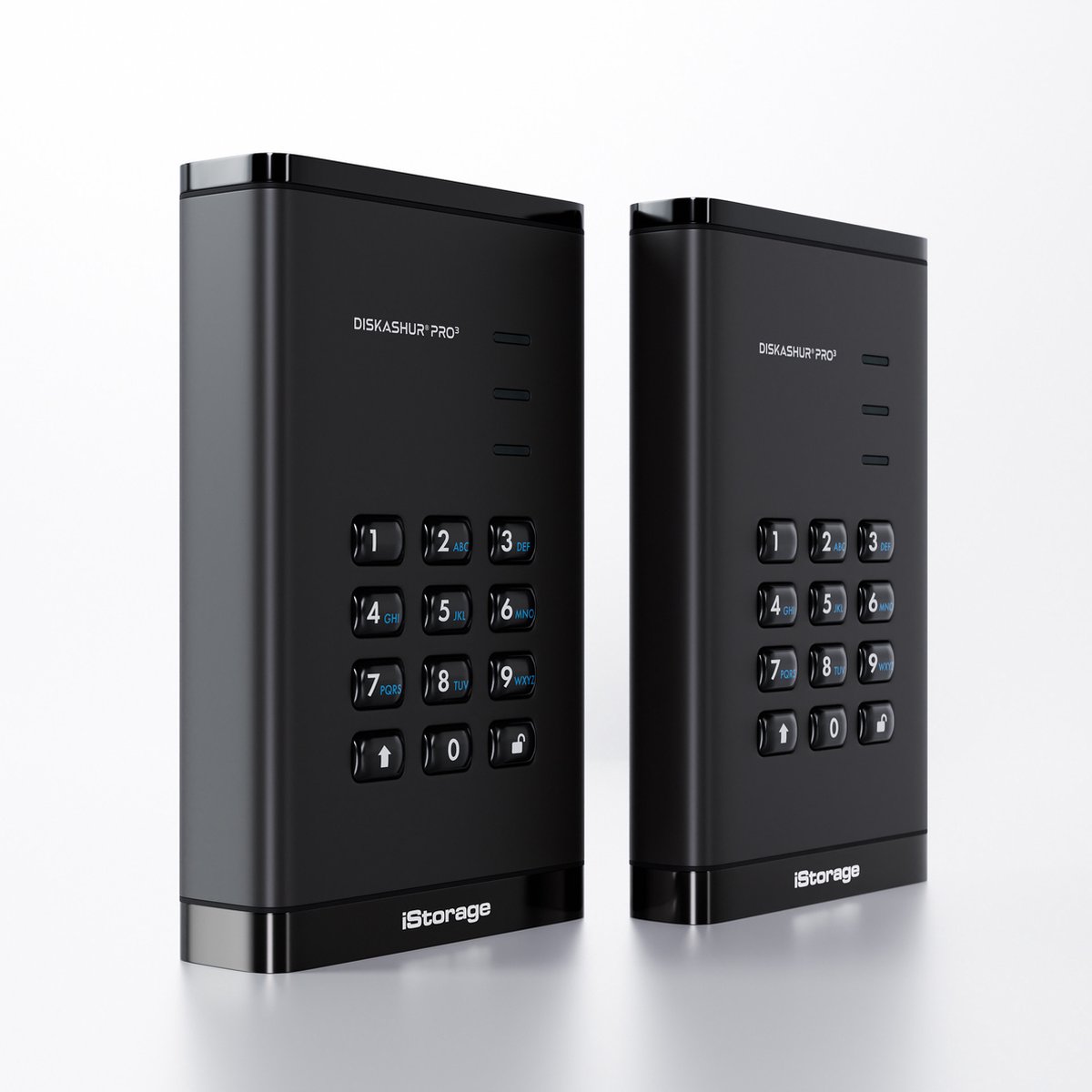 Istorage Diskashur Pro3 Hdd – Externe Harde Schijf – 1Tb – Usb – 256-Bit – Zwart externe opslag - afbeelding 4