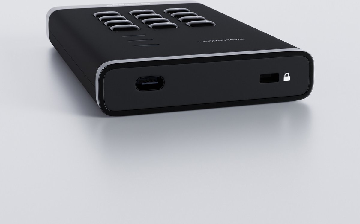 Istorage Diskashur3 Hdd – Externe Harde Schijf – 1Tb – Usb – 256-Bit – Zwart externe opslag - afbeelding 5