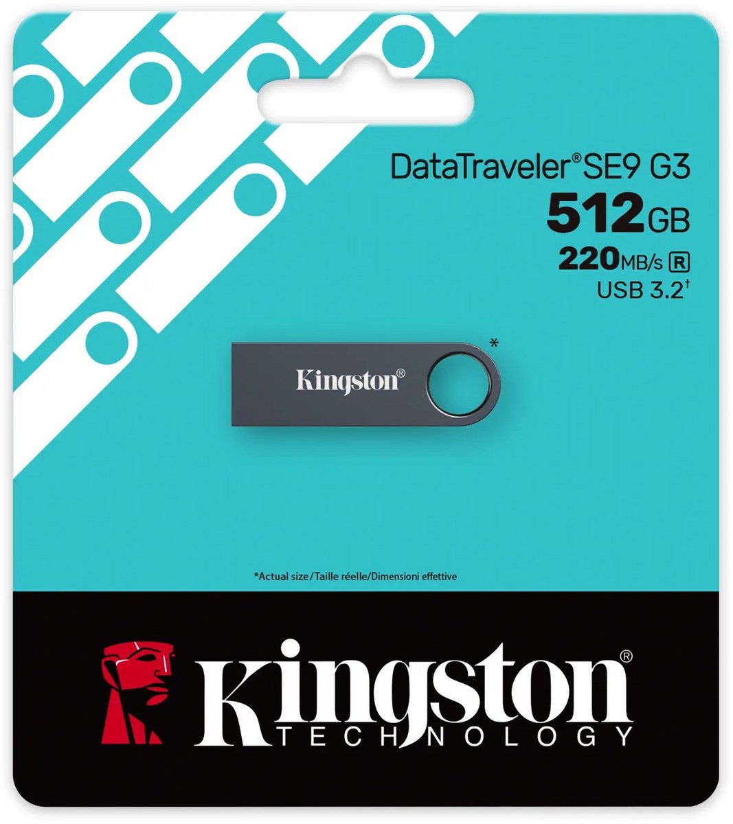 DataTraveler SE9 G3 512GB USB 3.2 Gen 1 Flash Drive - afbeelding 3