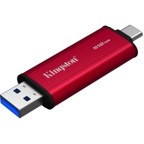 Dual Portable SSD 512GB USB 3.2 Gen 2 (1050MB/s Read, 950MB/s Write) - afbeelding 2