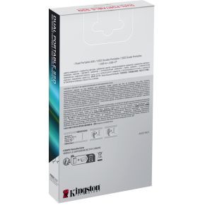 Dual Portable SSD 512GB USB 3.2 Gen 2 (1050MB/s Read, 950MB/s Write) - afbeelding 6