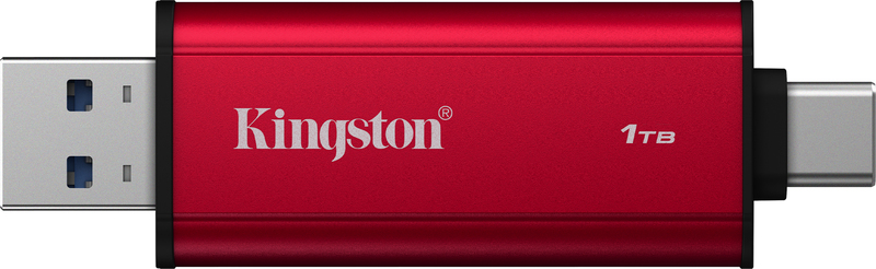 Kingston technology 1tb draagbare ssd m 4 orig - Kingston Dual Portable USB 3.2 Gen 2 1TB Externe SSD (Metal)