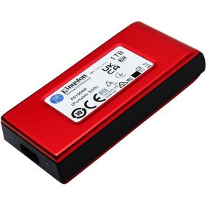 XS1000 Red 1TB Portable USB 3.2 Gen 2 External SSD (1050MB/s Read, 1000MB/s Write) - afbeelding 4
