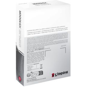 XS1000 Red 1TB Portable USB 3.2 Gen 2 External SSD (1050MB/s Read, 1000MB/s Write) - afbeelding 6