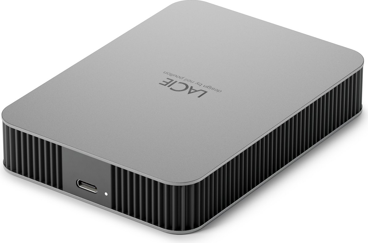 Lacie Mobile Drive (2022) - Externe Harde Schijf - 5 Tb - Zilver externe opslag - afbeelding 3