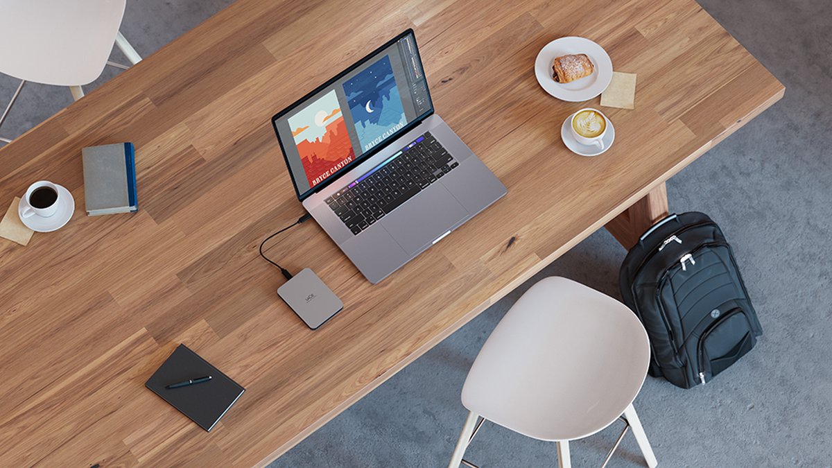 Lacie Mobile Drive (2022) - Externe Harde Schijf - 5 Tb - Zilver externe opslag - afbeelding 6