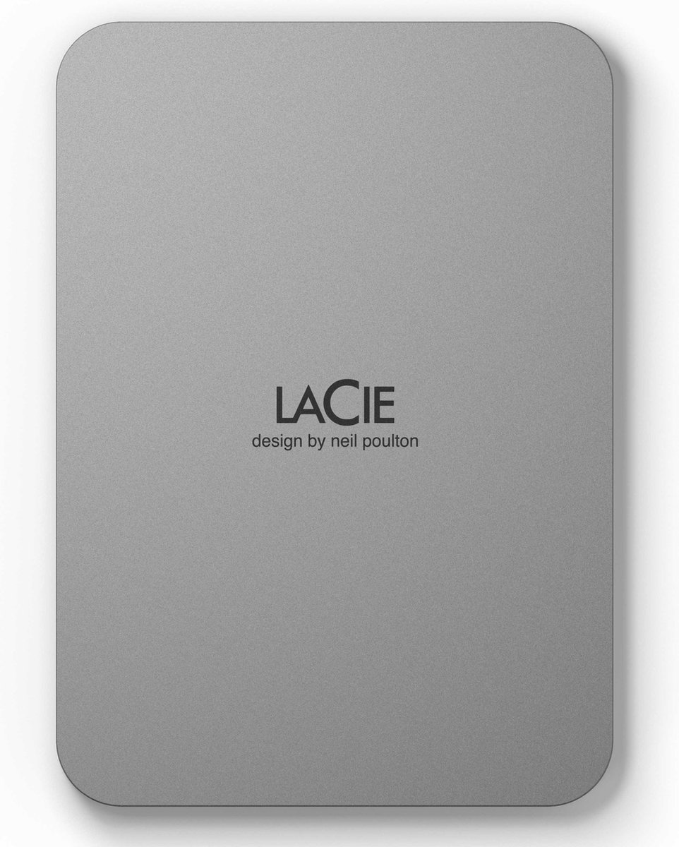 LaCie Lacie Mobile Drive (2022) - Externe Harde Schijf - 5 Tb - Zilver