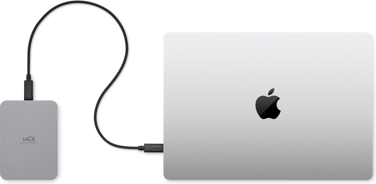 Lacie Mobile Drive Secure Externe Harde Schijf 4 Tb Usb Type-C 3.2 Gen 1 (3.1 externe opslag - afbeelding 4