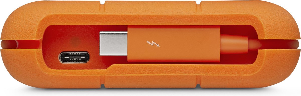 Lacie Rugged Secure Usb-C 2 Tb externe opslag - afbeelding 2