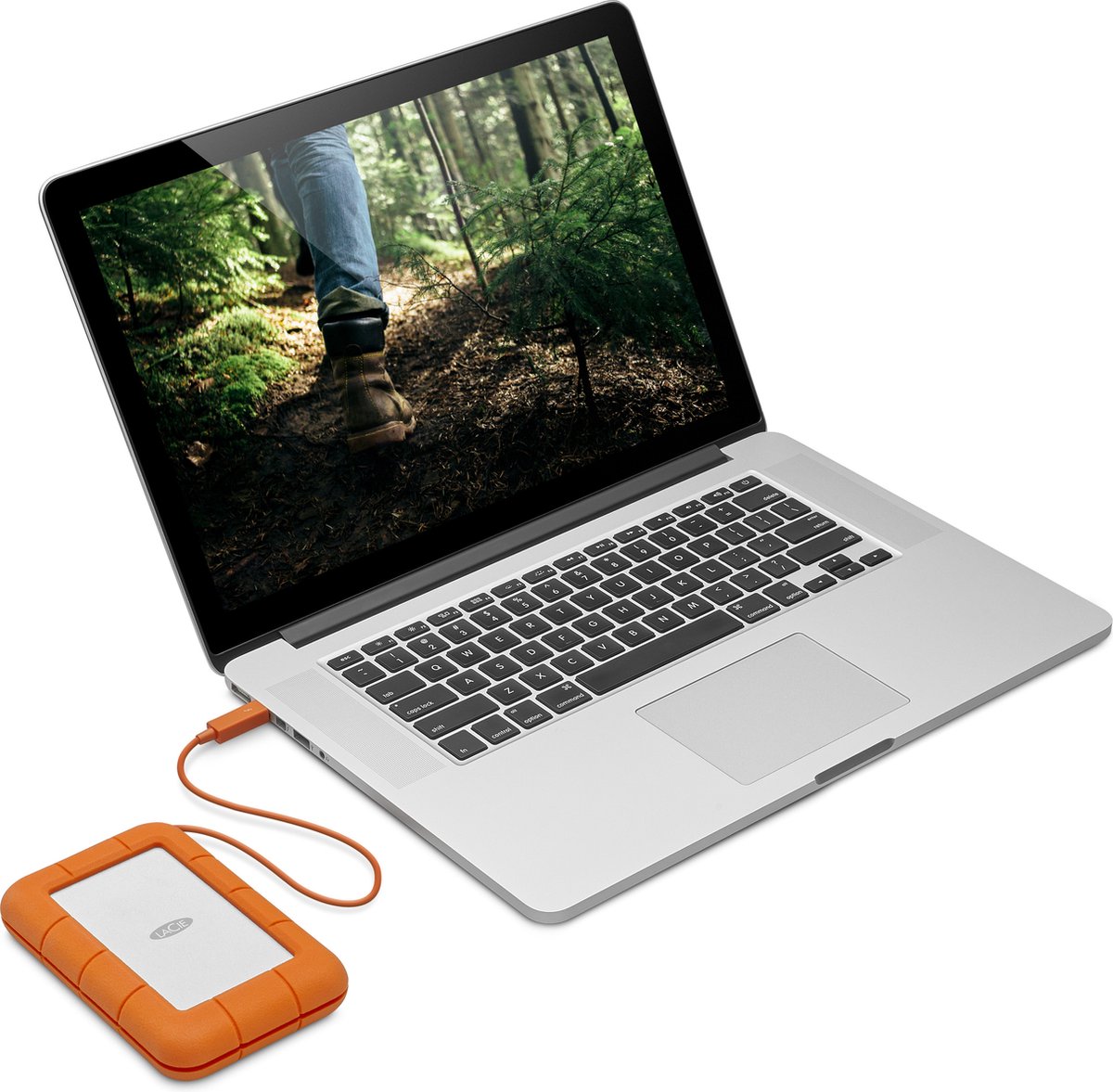 Lacie Rugged - Usb-C - Externe Harde Schijf - 5 Tb externe opslag - afbeelding 3