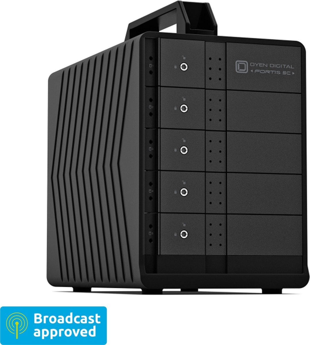 Oyen Oyen Digital Fortis 5C 5-Bay Usb-C Drive Array - 100Tb