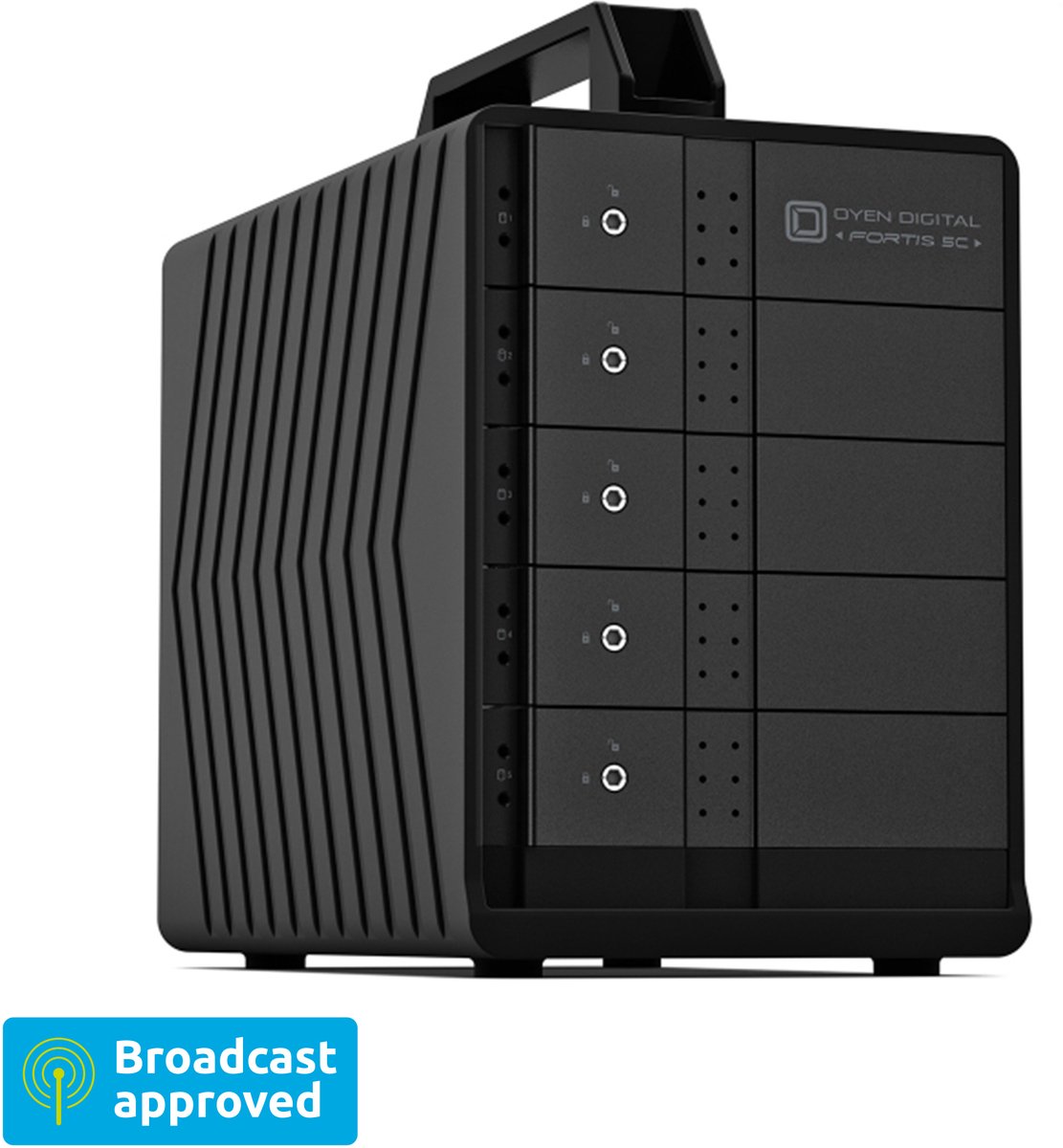 Oyen Digital Fortis 5C 5-Bay Usb-C Drive Array - 120Tb externe opslag - afbeelding 5