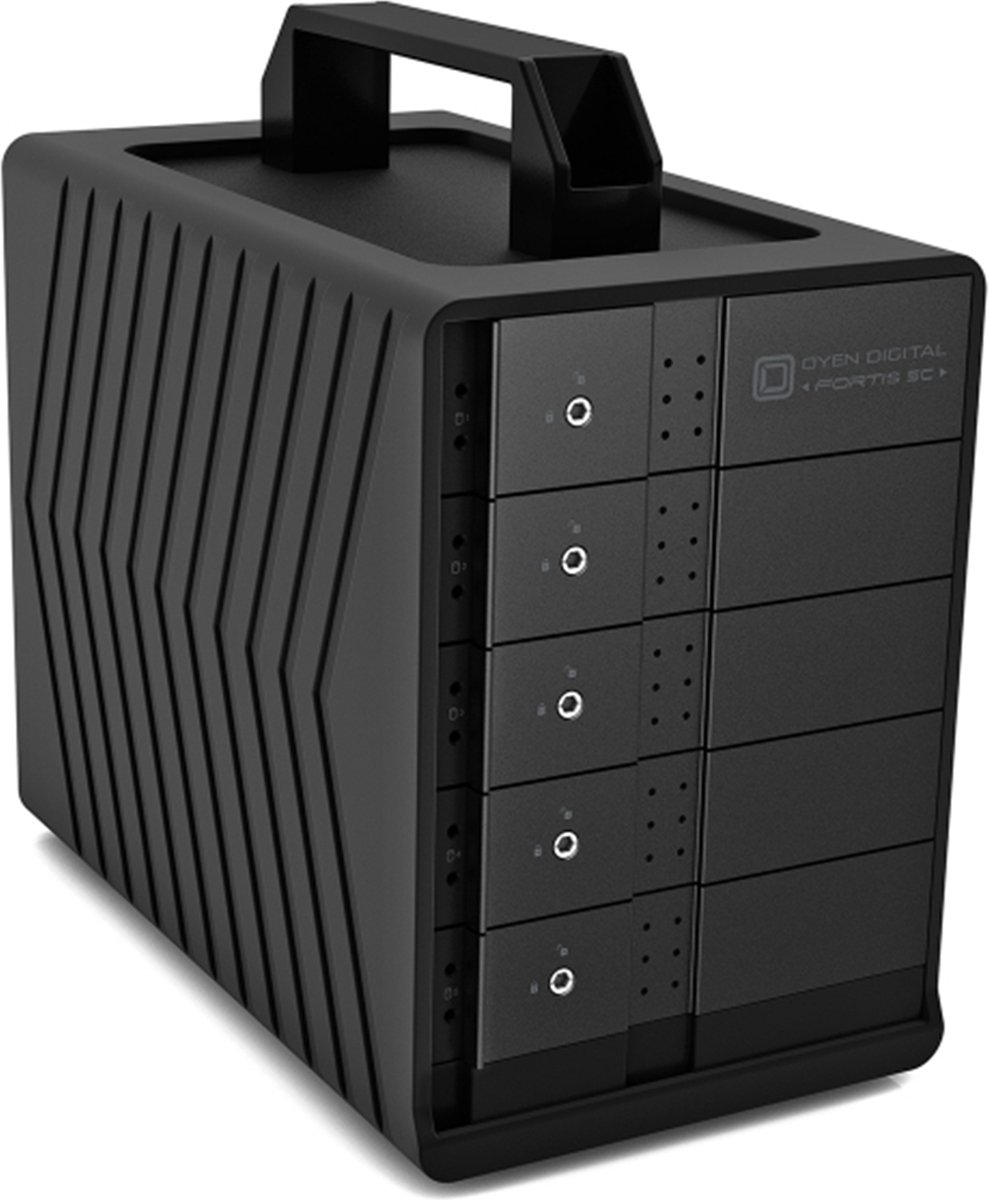 Oyen Digital Fortis 5C 5-Bay Usb-C Drive Array - 40Tb externe opslag - afbeelding 5