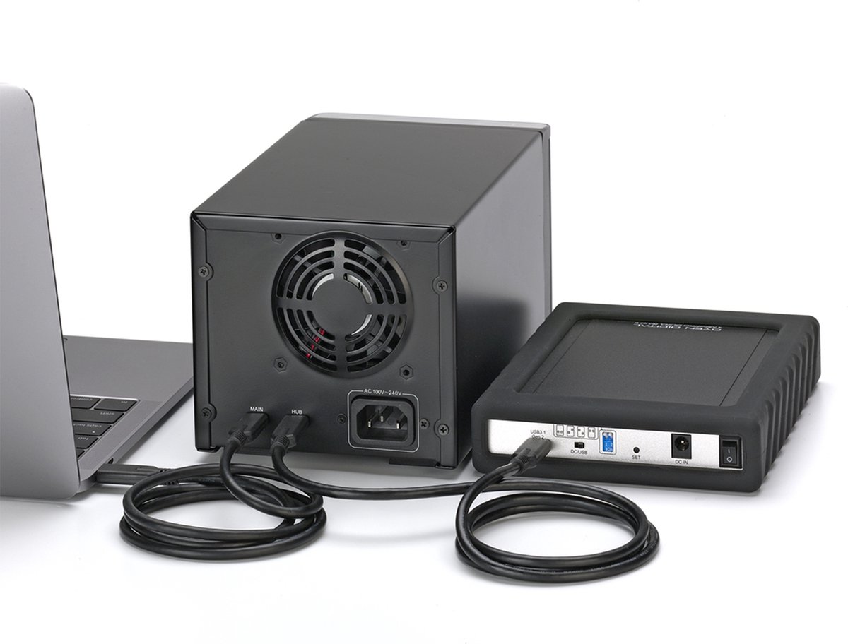 Oyen Digital Mobius 2C Raid 2-Bay Usb-C Hdd - 32Tb externe opslag - afbeelding 4