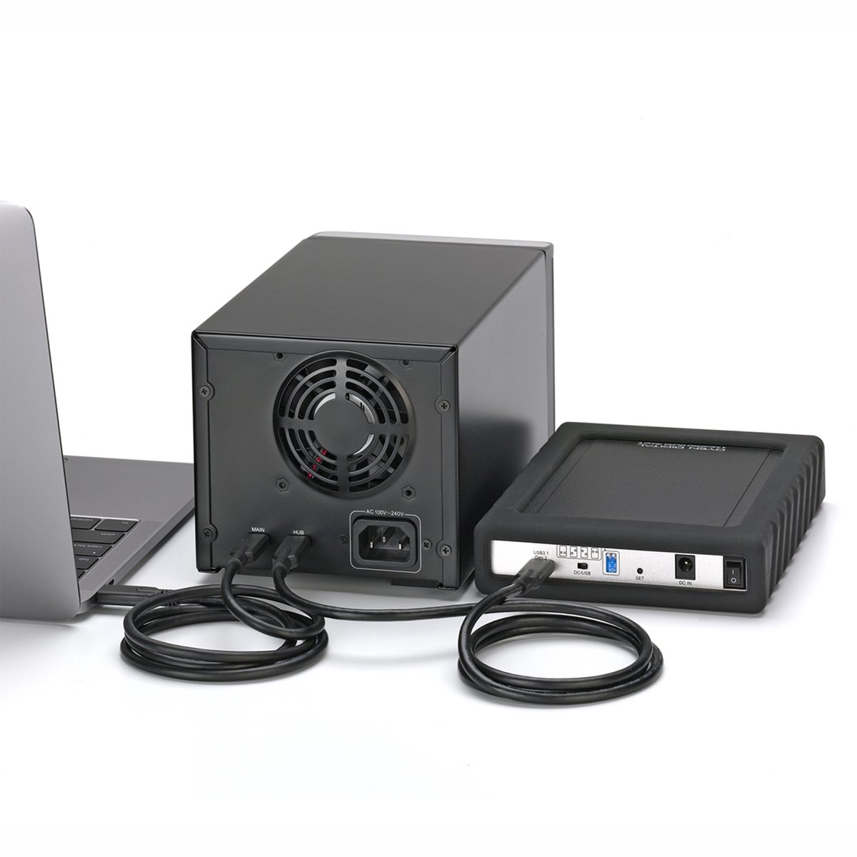 Oyen Digital Mobius 2C Raid 2-Bay Usb-C Hdd - 60Tb externe opslag - afbeelding 6