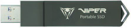 Patriot viper pvp30 portable 1tb ssd e 2 orig - Patriot Viper PVP30 USB 3.2 Gen 2 Portable 1TB Externe SSD (Black)